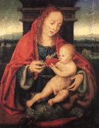 Virgin and Child fg CLEVE, Joos van